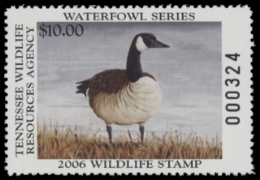 Scan of 2006 Tennessee Duck Stamp