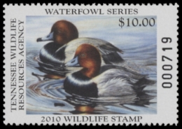 Scan of 2010 Tennessee Duck Stamp