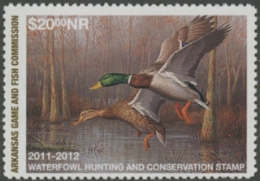 Scan of 2011 Arkansas Duck Stamp