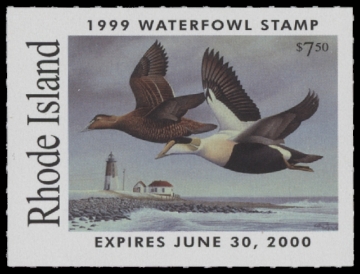 Scan of 1999 Rhode Island Duck Stamp