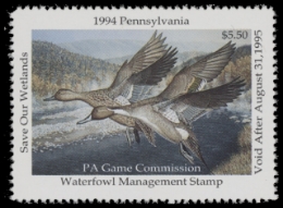 Scan of 1994 Pennsylvania Duck Stamp