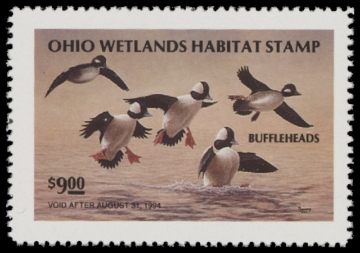 Scan of 1993 Ohio Duck Stamp