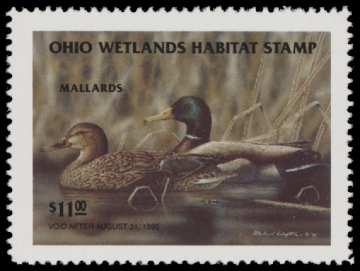 Scan of 1994 Ohio Duck Stamp