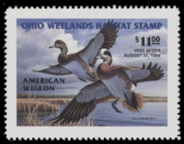 Scan of 1997 Ohio Duck Stamp