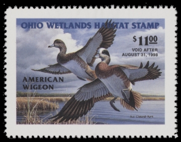 Scan of 1997 Ohio Duck Stamp