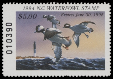 Scan of 1994 North Carolina Duck Stamp