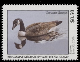 Scan of 2005 Maine Duck Stamp