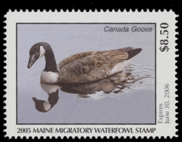 Scan of 2005 Maine Duck Stamp