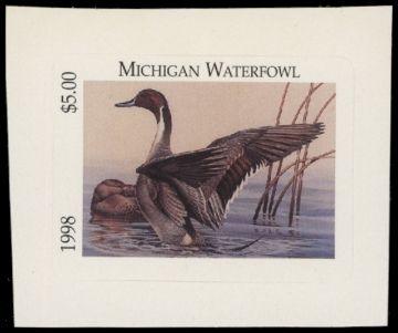 Scan of 1998 Michigan Duck Stamp