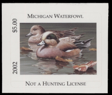 Scan of 2002 Michigan Duck Stamp