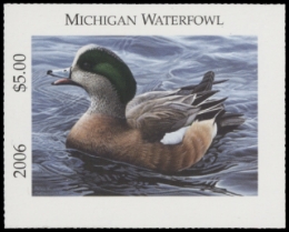 Scan of 2006 Michigan Duck Stamp