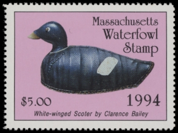 Scan of 1994 Massachusetts Duck Stamp