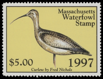 Scan of 1997 Massachusetts Duck Stamp