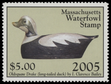 Scan of 2005 Massachusetts Duck Stamp