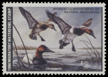 Scan of 1980 Minnesota Duck Stamp