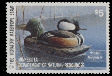 Scan of 1990 Minnesota Duck Stamp