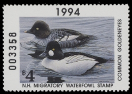 Scan of 1994 New Hampshire Duck Stamp