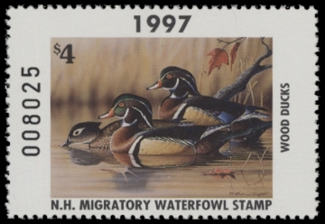 Scan of 1997 New Hampshire Duck Stamp