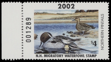 Scan of 2002 New Hampshire Duck Stamp