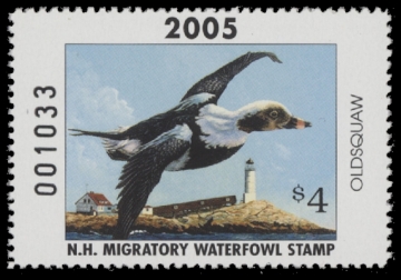 Scan of 2005 New Hampshire Duck Stamp