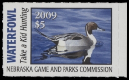 Scan of 2009 Nebraska Duck Stamp