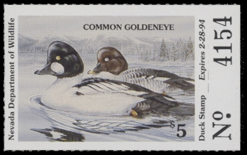 Scan of 1993 Nevada Duck Stamp