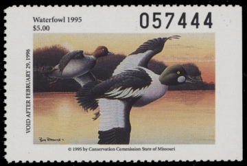 Scan of 1995 Missouri Duck Stamp