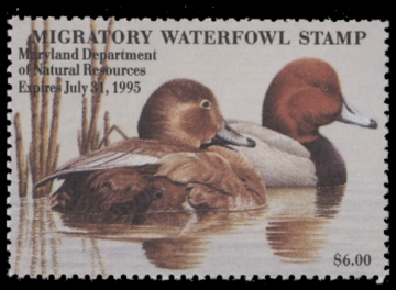 Scan of 1994 Maryland Duck Stamp