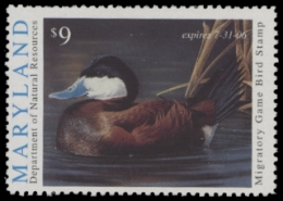 Scan of 2005 Maryland Duck Stamp