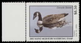 Scan of 2005 Maine Duck Stamp