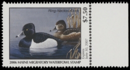 Scan of 2006 Maine Duck Stamp