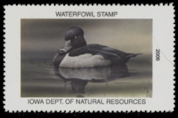 Scan of 2006 Iowa Duck Stamp