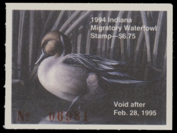 Scan of 1994 Indiana Duck Stamp