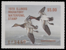 Scan of 1978 Illinois Duck Stamp