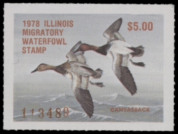 Scan of 1978 Illinois Duck Stamp