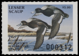 Scan of 1983 Illinois Duck Stamp