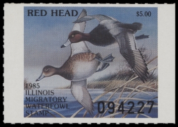 Scan of 1985 Illinois Duck Stamp