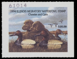 Scan of 1994 Illinois Duck Stamp