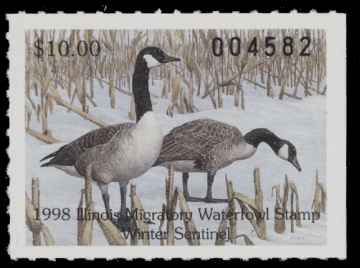 Scan of 1998 Illinois Duck Stamp