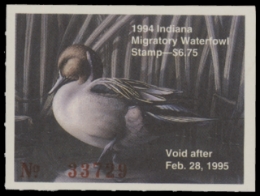 Scan of 1994 Indiana Duck Stamp