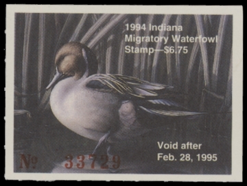 Scan of 1994 Indiana Duck Stamp