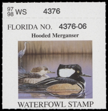 Scan of 1997 Florida Duck Stamp