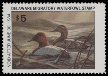 Scan of 1983 Delaware Duck Stamp