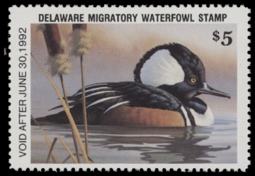 Scan of 1991 Delaware Duck Stamp