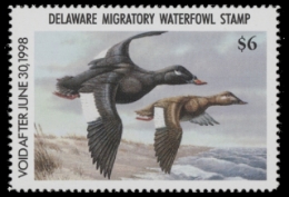 Scan of 1997 Delaware Duck Stamp