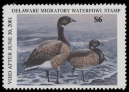 Scan of 2000 Delaware Duck Stamp