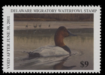 Scan of 2010 Delaware Duck Stamp