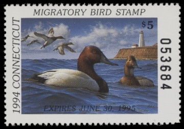 Scan of 1994 Connecticut Duck Stamp