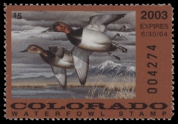 Scan of 2003 Colorado Duck Stamp