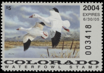 Scan of 2004 Colorado Duck Stamp